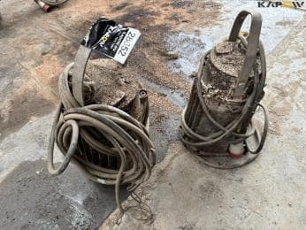 Flygt submersible pump motors 2 pcs