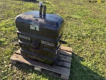 Front weight block 1000kg