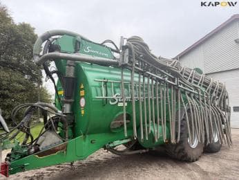 Samson PG20 slurry tanker with 24m boom