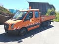 Kipper, Zugmaschine und Baustellenwagen