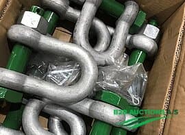 39 pcs Shackles 0.75 - 12T
