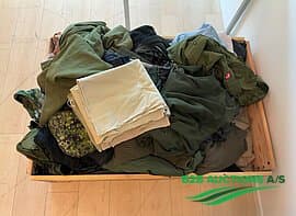 3 paller diverse tøj
400 DKK
Zone 16