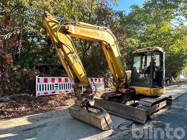 Hydraulic excavator Komatsu PC80MR-3