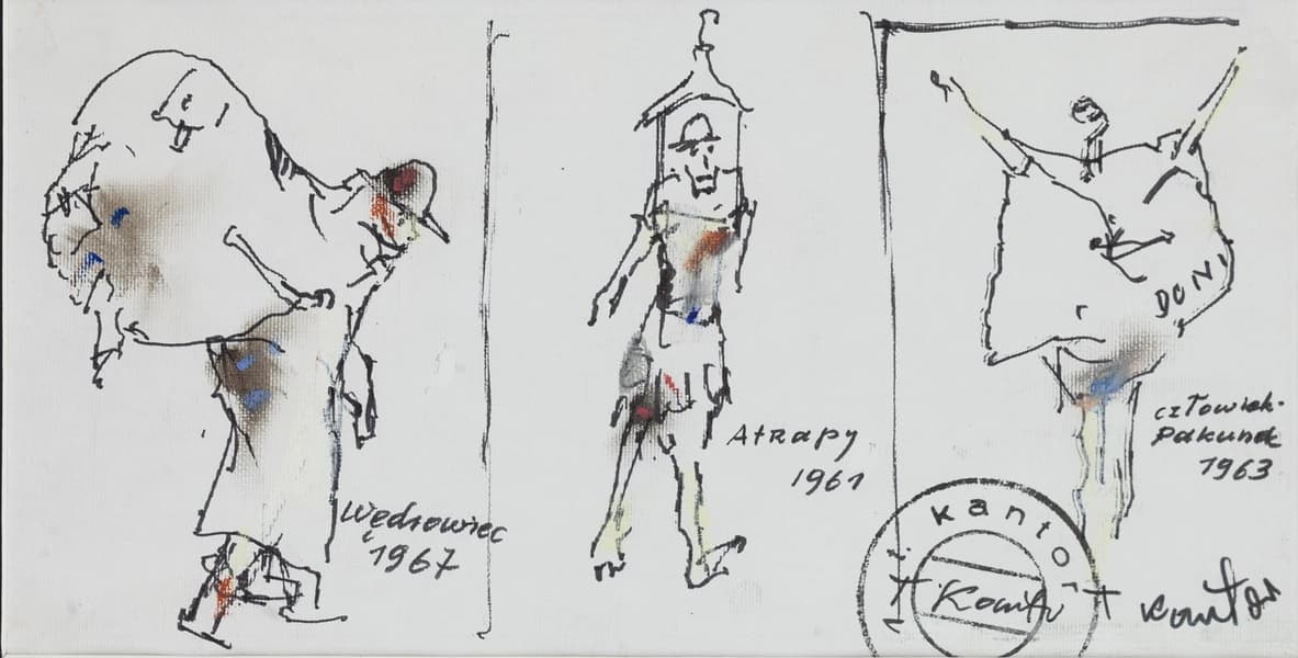 Tadeusz Kantor — "The Wanderer, the Mannequins, the Man with the Bundle", 1961-67
