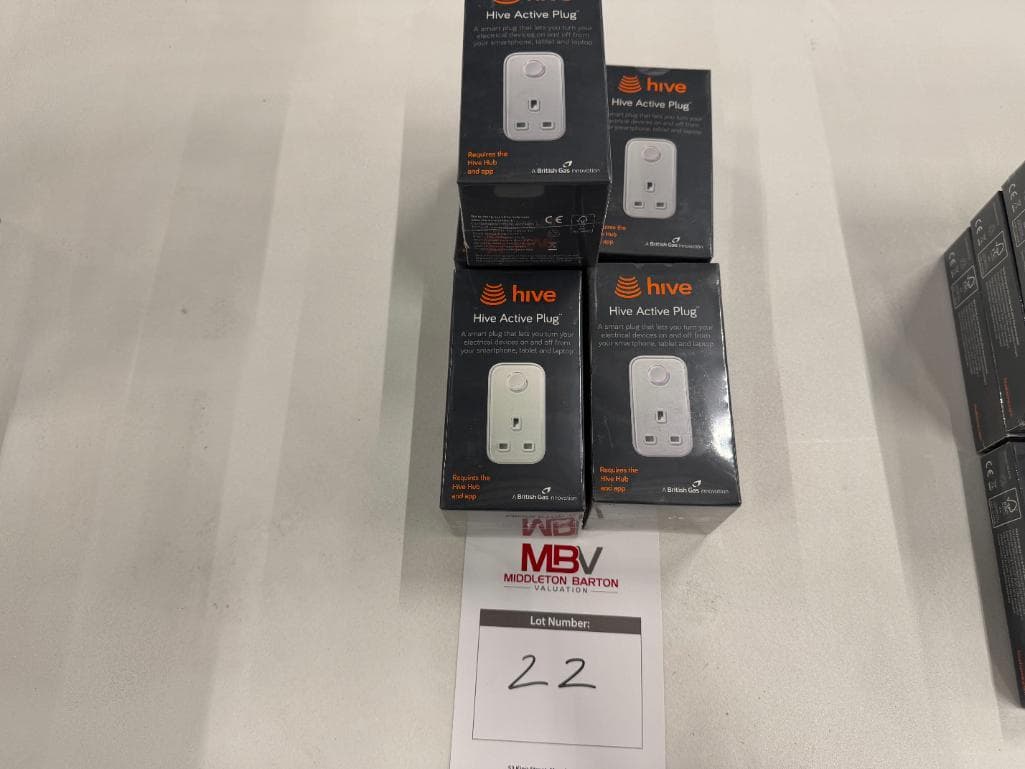 5 x Hive Active Plug Smart Plugs