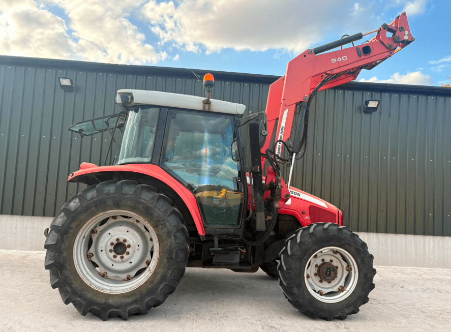 2008 MASSEY FERGUSON 5455 LOADER TRACTOR DYNA-4