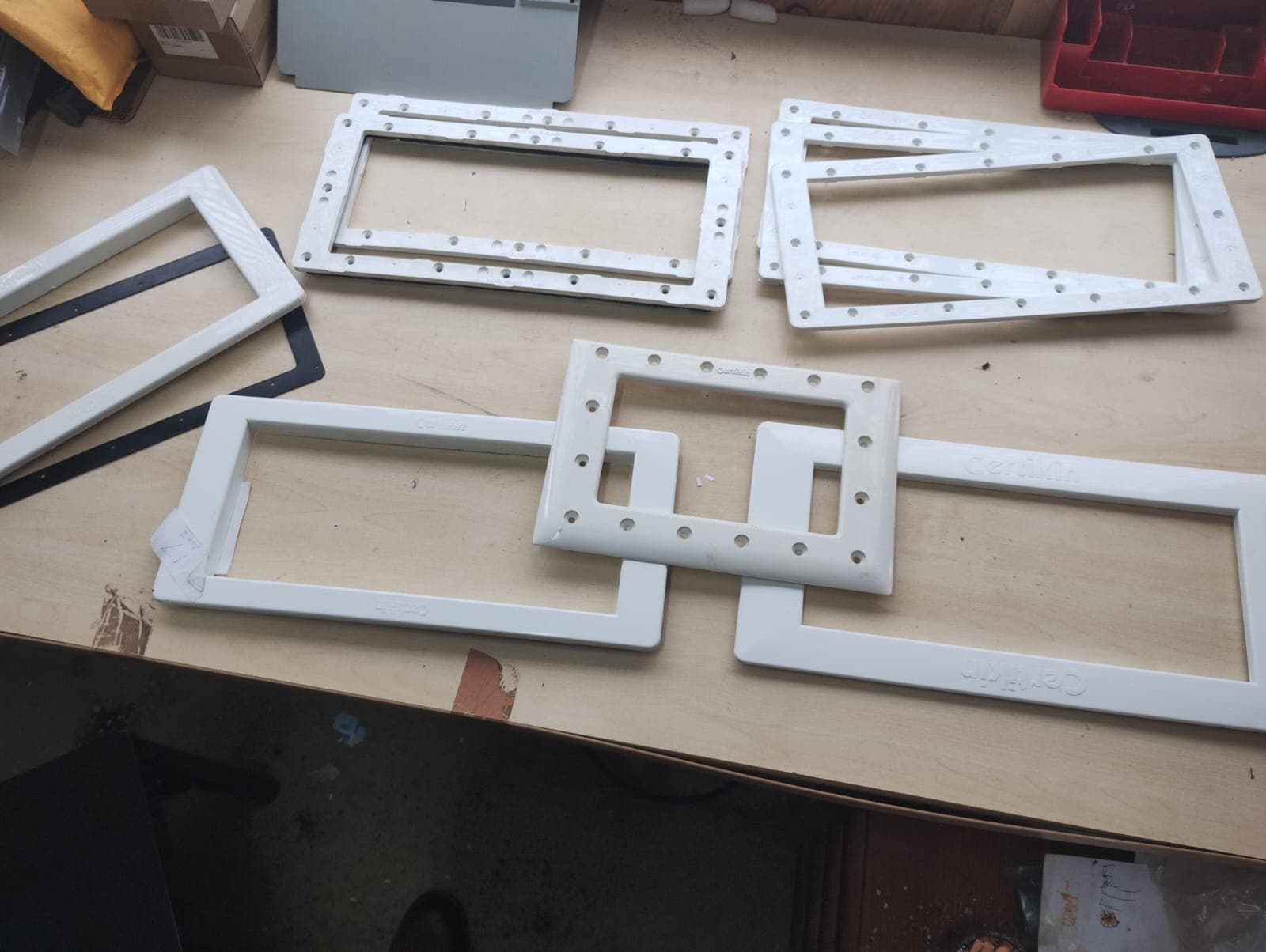 CERTIKIN - POOL SKIMMER LINERS / COVERS / SEALS - NEUER JOBLOT VON 11 PSK
