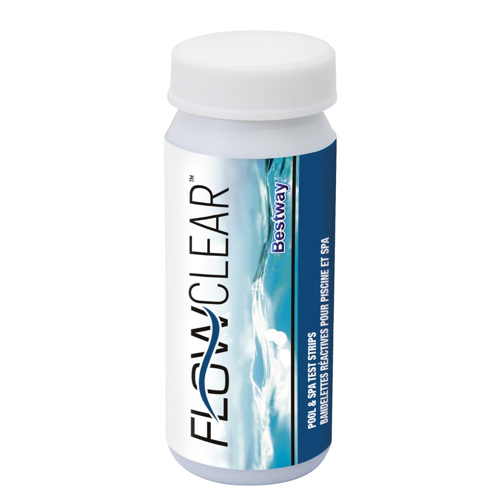 75 X BESTWAY FLOW CLEAR LAYZ SPA POOL QUALITY TEST STRIPS 3 IN 1 - RRP £300