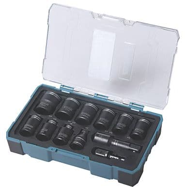 Erbauer Hex Shank Nut & Socket Driver Bit Set 12 Pieces