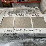 PALLET TO CONTAIN 19 PACKS OF JOHNSON 600 X 300MM CHESTER TAUPE TEXTURED TILES CHE04A EACH PACK