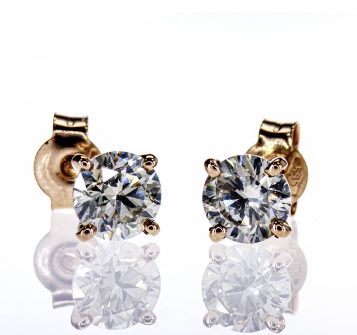 Diamond Earrings - Natural Diamonds