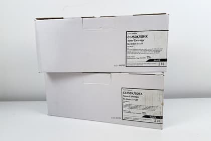 2 Toner Kartuschen CE250X/504X