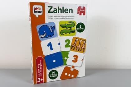 3 Lernspielsets Jumbo "Zahlen"