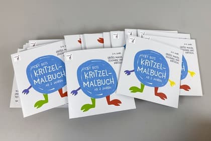 Malbücher Vicky Bo, ca. 18 Stück
