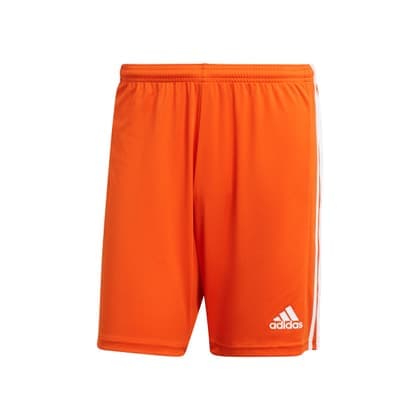 3 adidas Trainingshorts Squad 21 orange/weiß, Gr. S