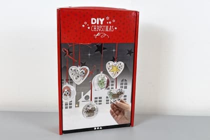 3 Kreativsets Creativ Company "Weihnachtskugeln"