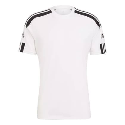 2 adidas Trikots Squadra 21 weiß/schwarz, Gr. S