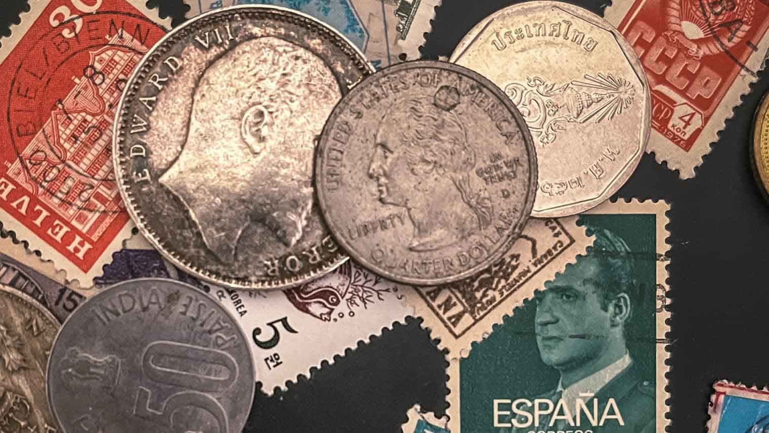 Exclusive Coins & Stamps Collection