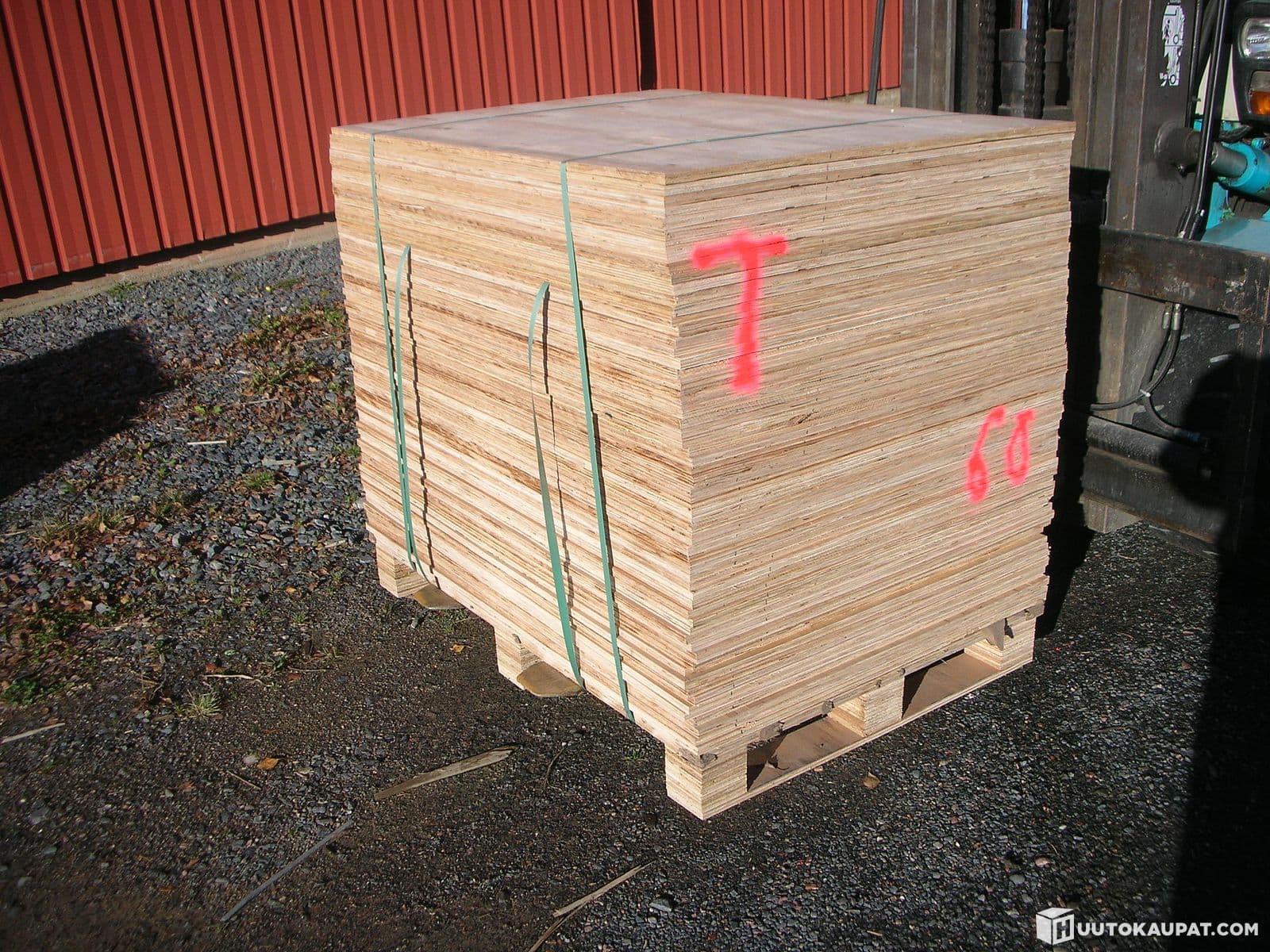 15 mm Plywood Sheets / Covers 55 m2, 60 pcs. T, Ypäjä