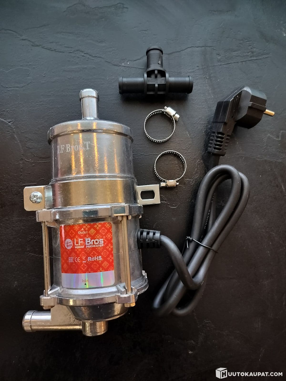 3000W Hose heater with circulator. For car, tractor, etc.