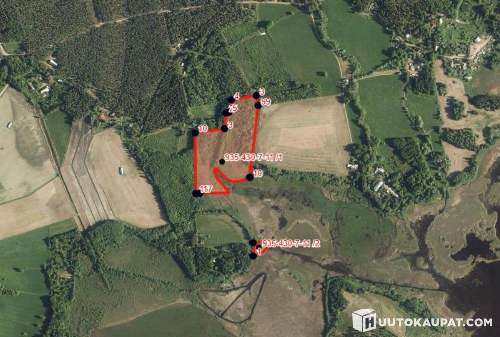 Depreciated forest property in the Gulf of Estonia, Estonia Gulf