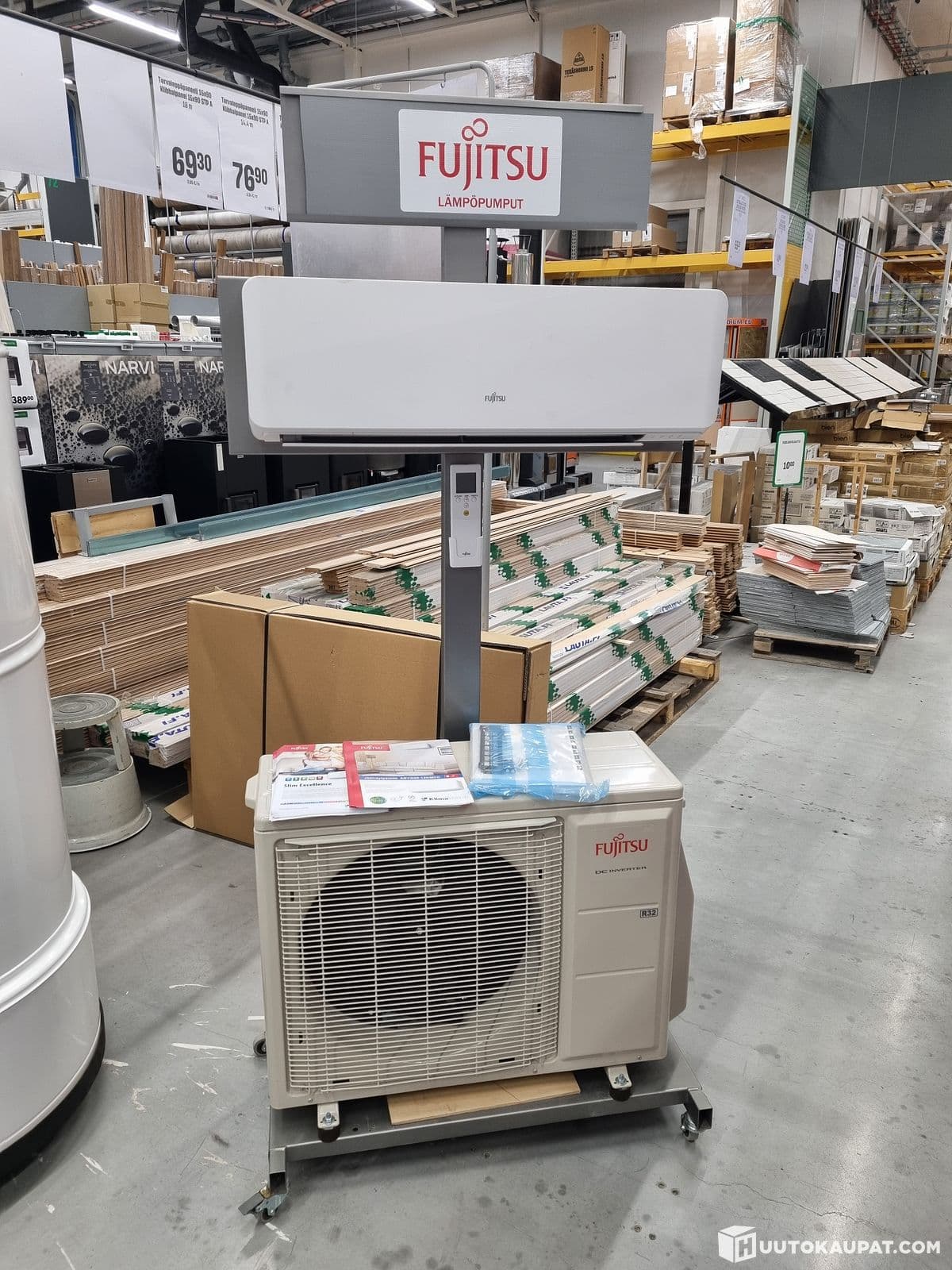 Fujitsu Slim Excellence 12 ilmalampöpumppu, Kokkola