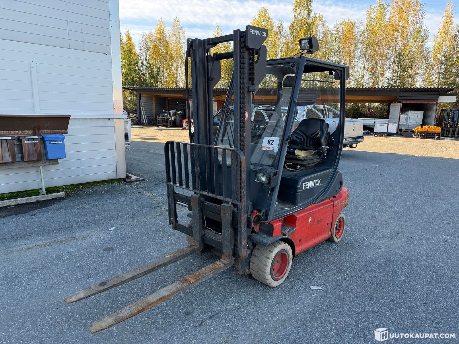 Linde E 20p-02, 2006 electric forklift, Alavus