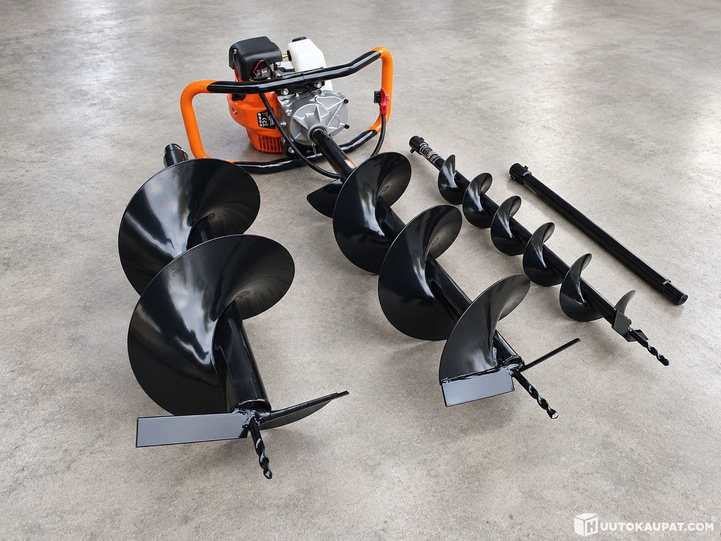Gasoline Earth Auger 52cc + Blade 100/150/200mm + 50cm Extension