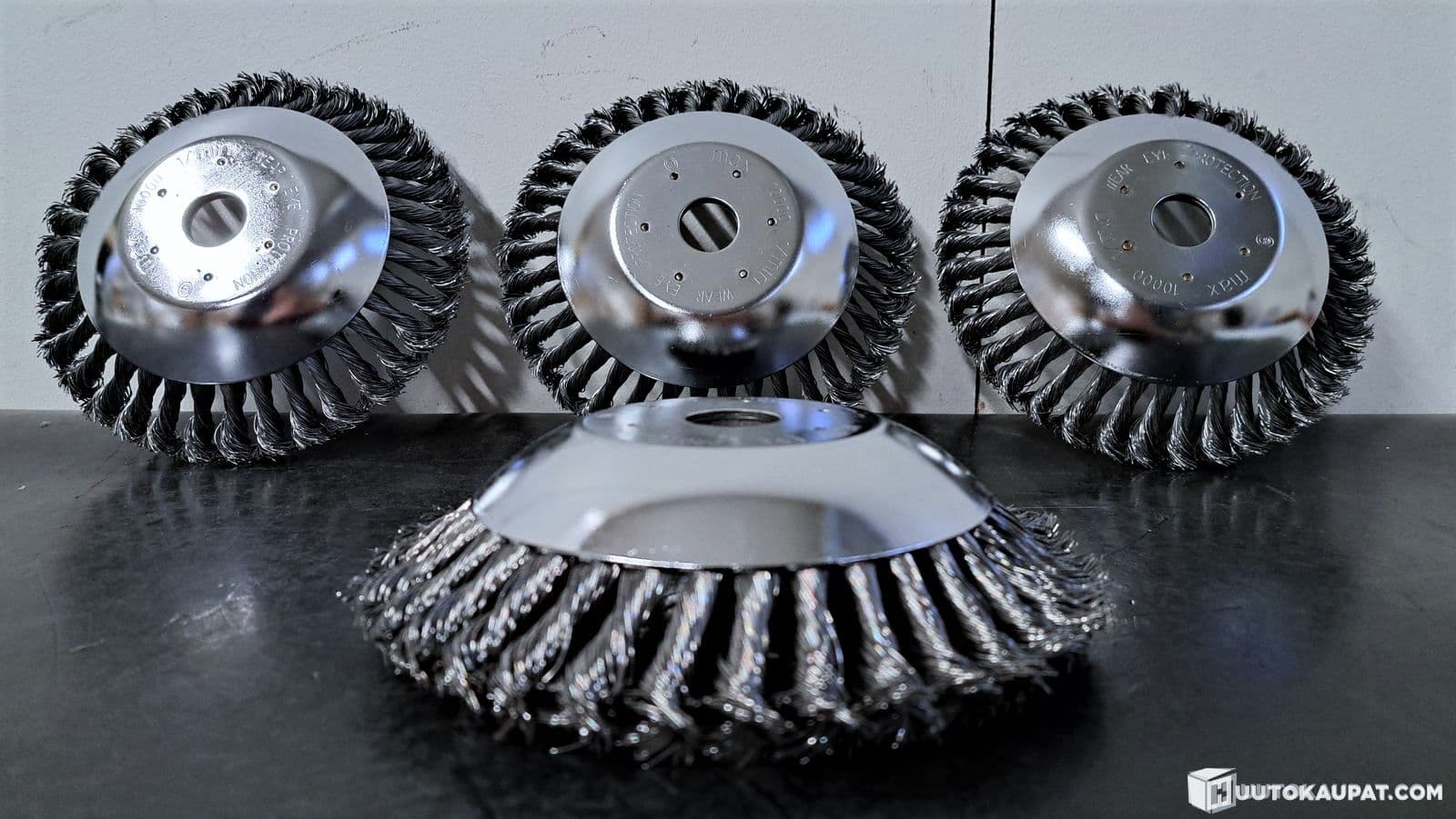 Steel Brush 200mm for Brush Cutter (4 pcs)