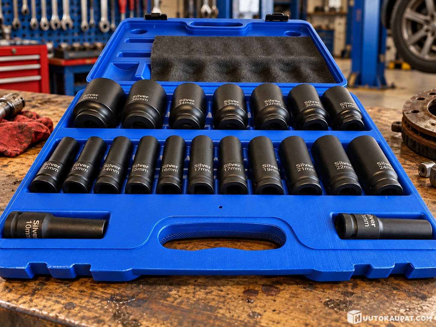 20-piece bonnet kit - very high quality 1/2' long casing 10-38 mm, Isokyro