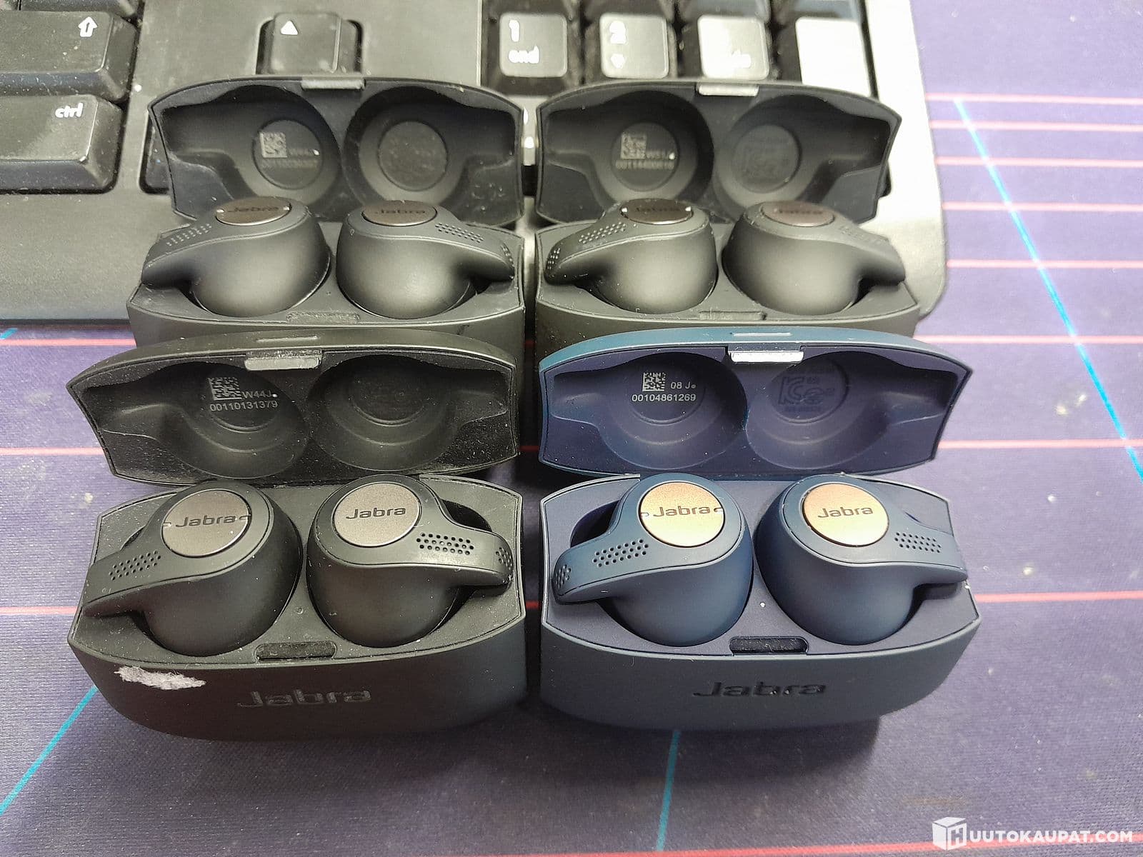 Lot of 4 Jabra Elite Active 65T Wireless Earbuds, Vantaa