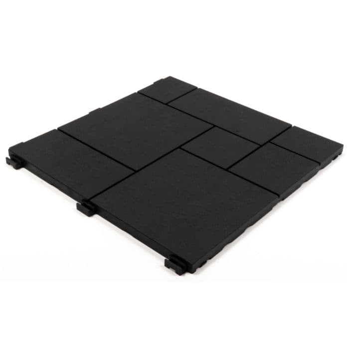 PRODUCT: Mud Home Modular Plate Stone mosaic 30×30 grey 6 pieces/pack, 8 packs, 48 tiles, Helsinki