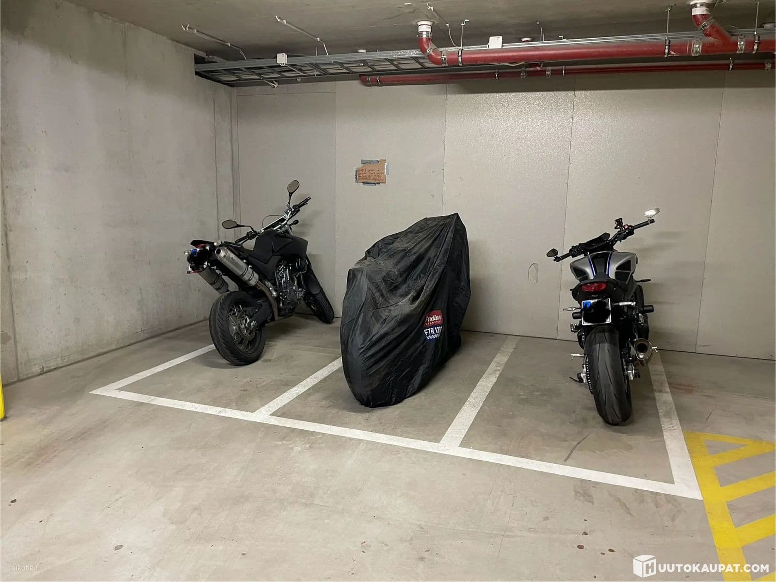 High-income motorcycle hall in the centre of Oulu, Oulu