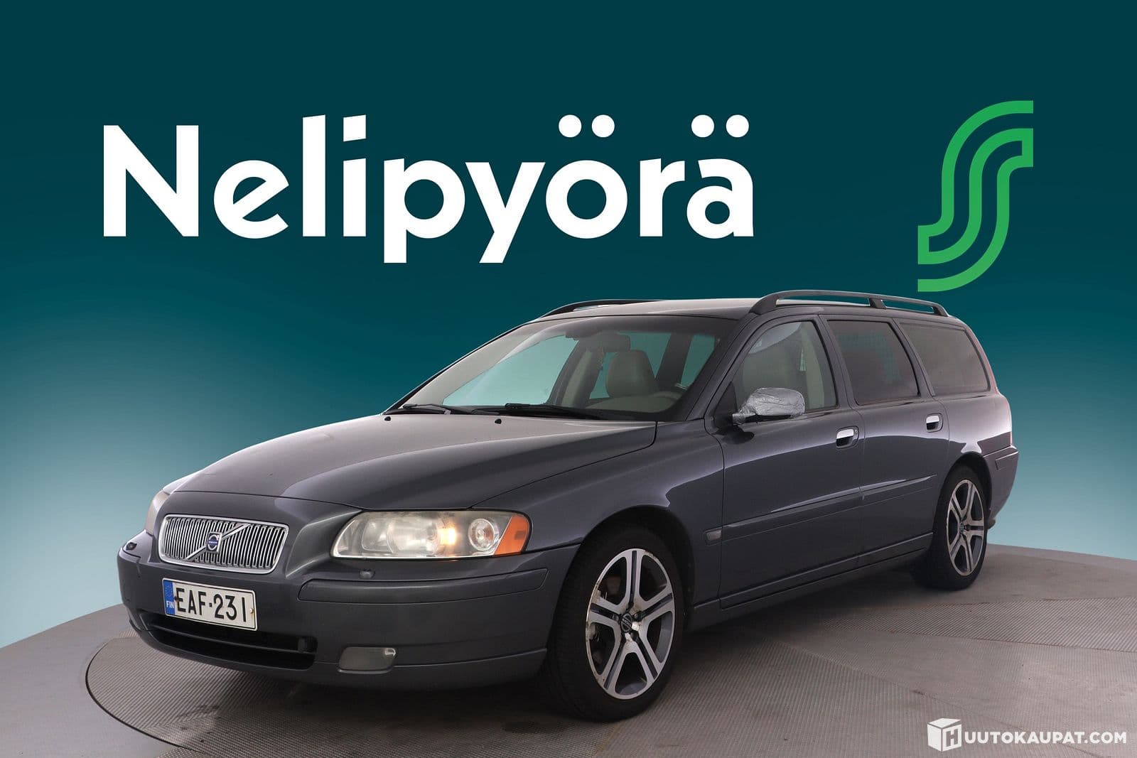 Volvo V70 2,4 170hv, 2005, Kotka