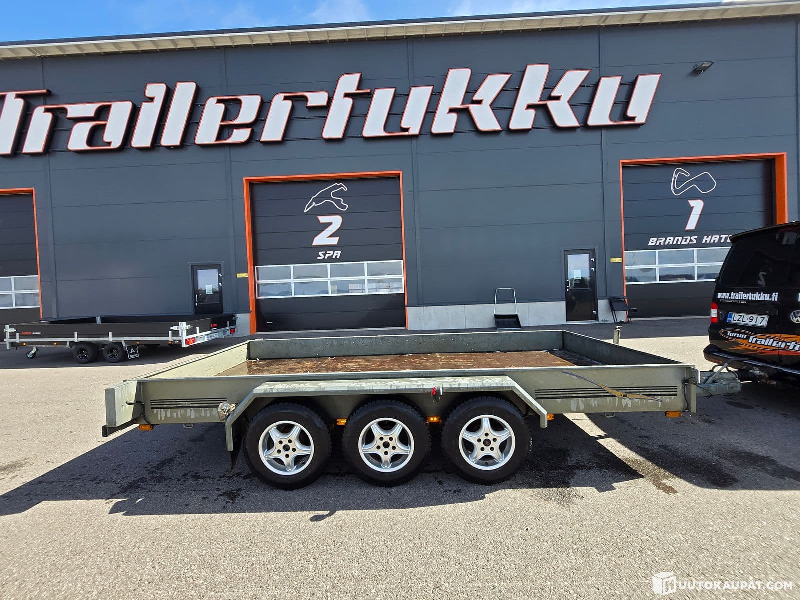 Very robust 3,500 kg trailer – exceptionally strong construction! – Masku