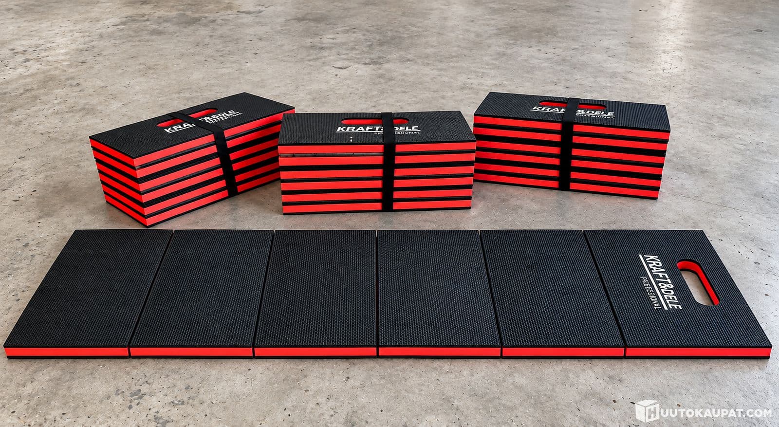 4 pieces Foldable workshop mat 1160x400x25mm, Isokyro