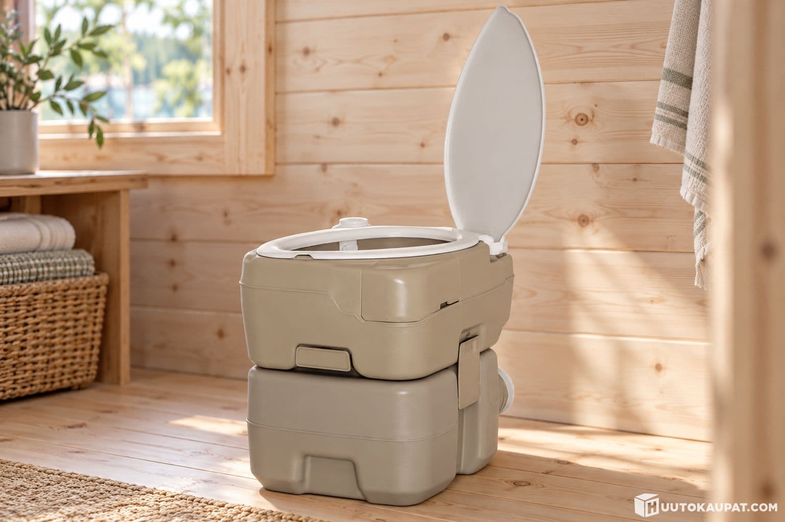 Tarmo Chemical Toilet 20 L Corner, Isokyro