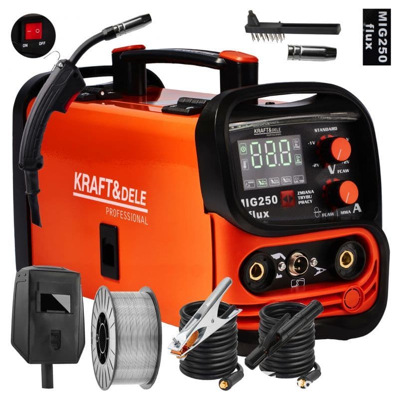 MIG / MMA / LIFT TIG -Hission machine 3in1 250A, Isokyro