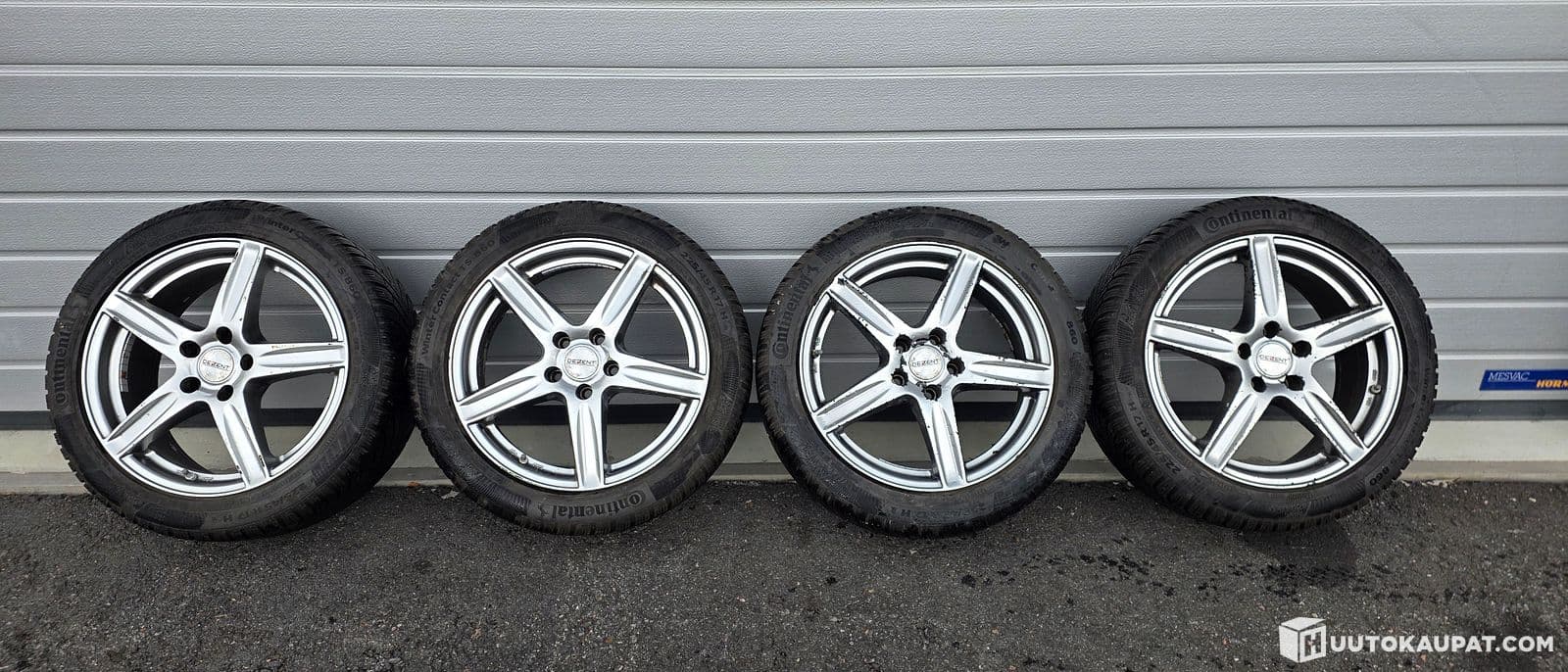 17" aluminium rims + winter tyres, Forssa
