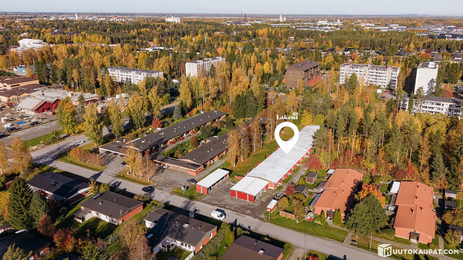 1976-built 12-apartment row house in Seinäjoki, 623 m² - Full share capital of Kiinteistö Oy Seinäjoen Kipusiskot
