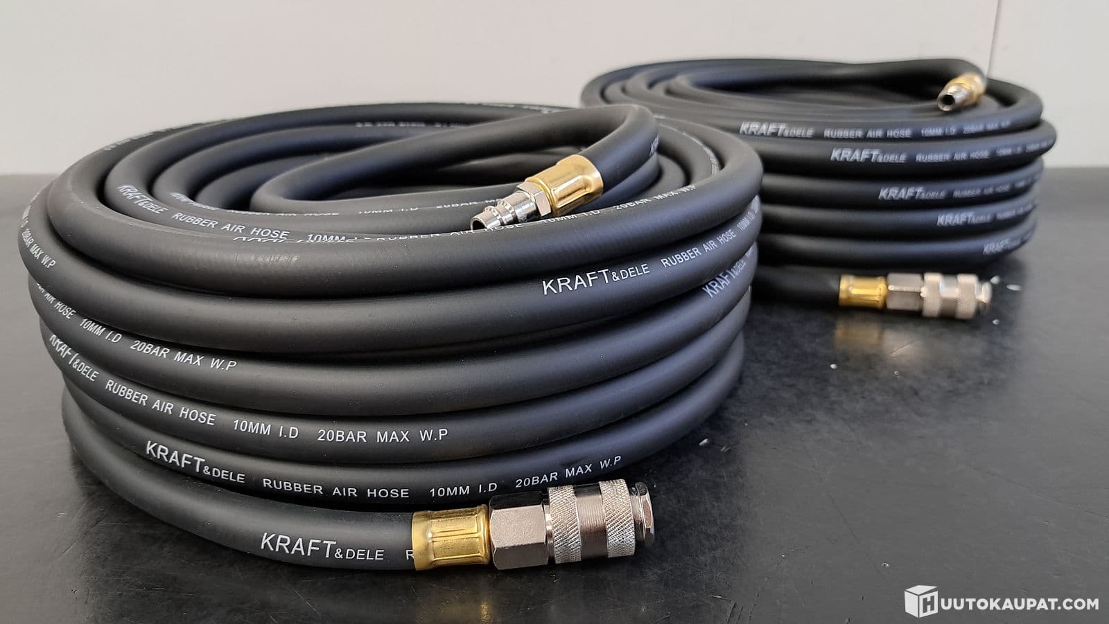 Rubber pneumatic hose 20m, 2 pcs (10 x 17mm), Isokyro