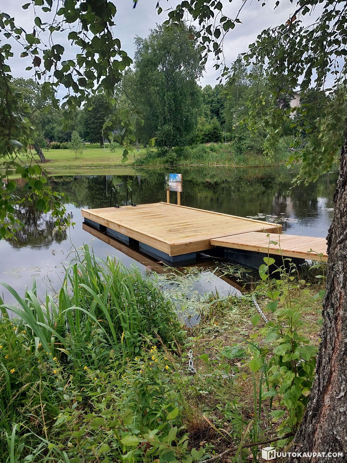 3x6m Steel Frame Plastic Pontoon Platform, Rauma