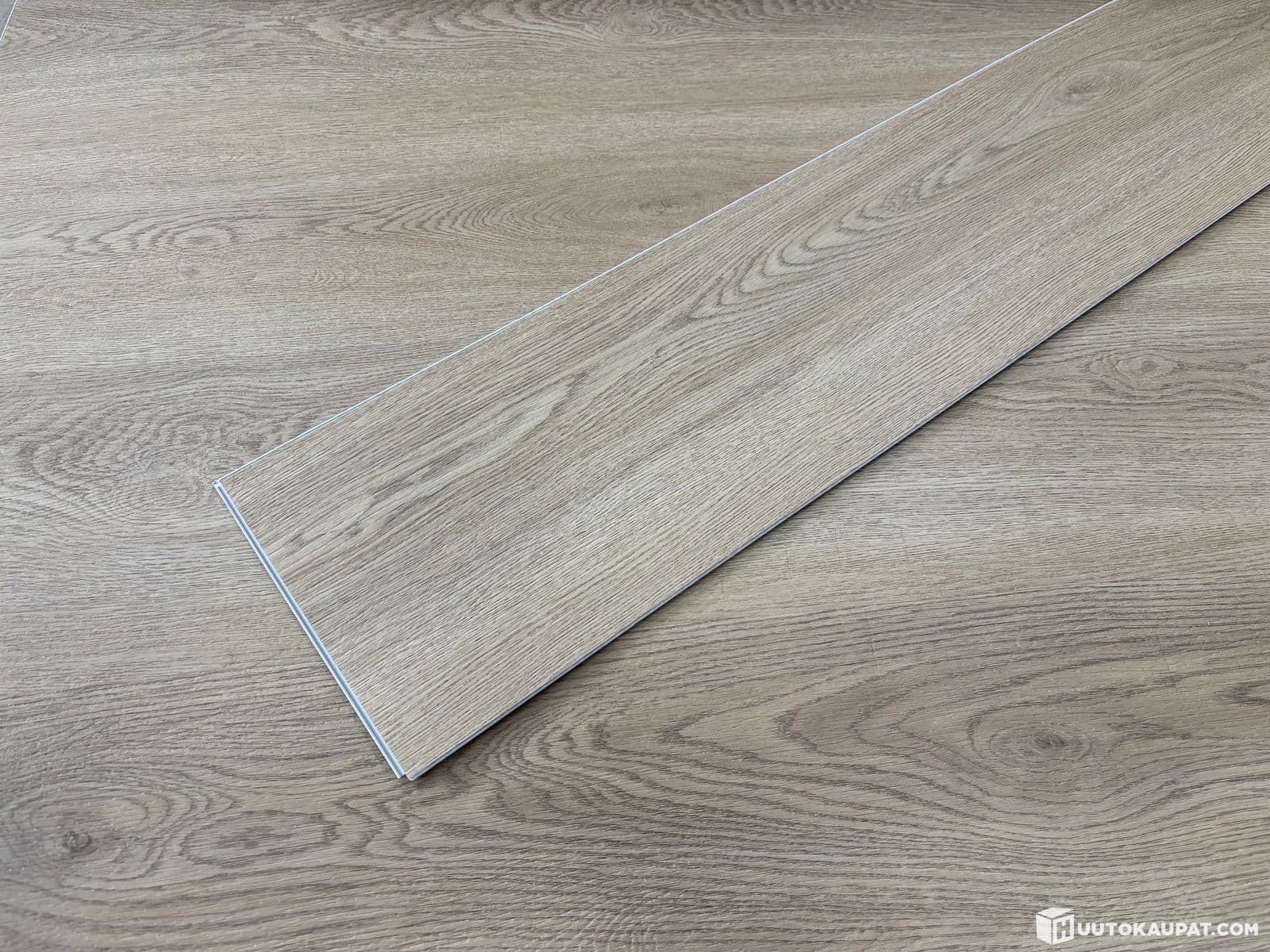 50m2 Rustic Oak SPC Stone Composite Vinyl Plank Flooring with Integrated Sound Insulation, Tuusula