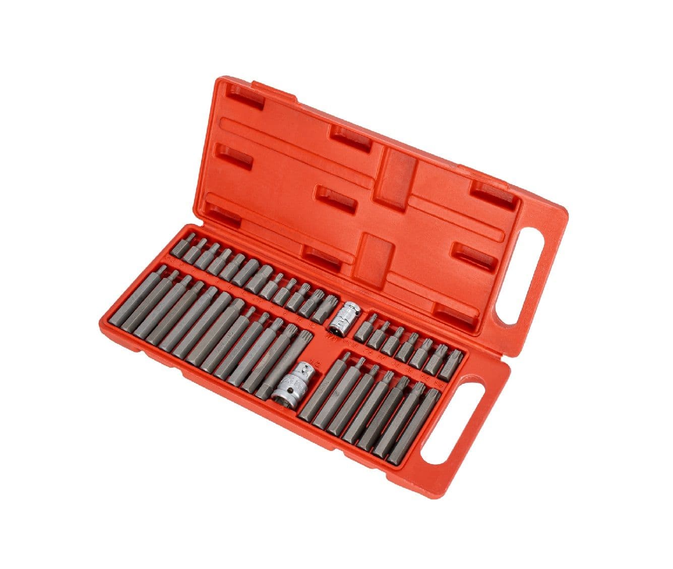 40-piece Torx, hexagonal and XZN tips (Long and short tips), Hausjärvi
