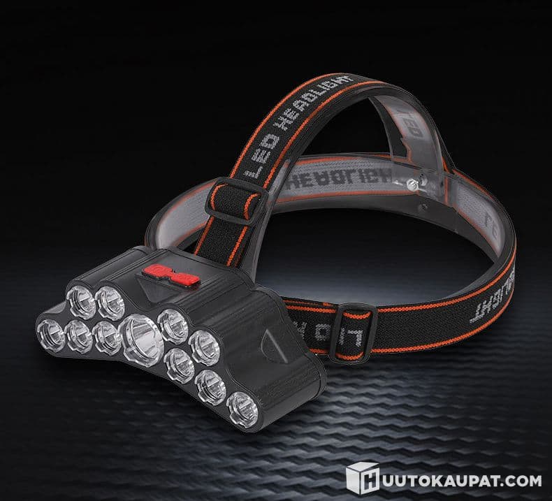 5x 11-LED headlights - 4 different light intensity - Downloadable USB connection (D), Isokyro