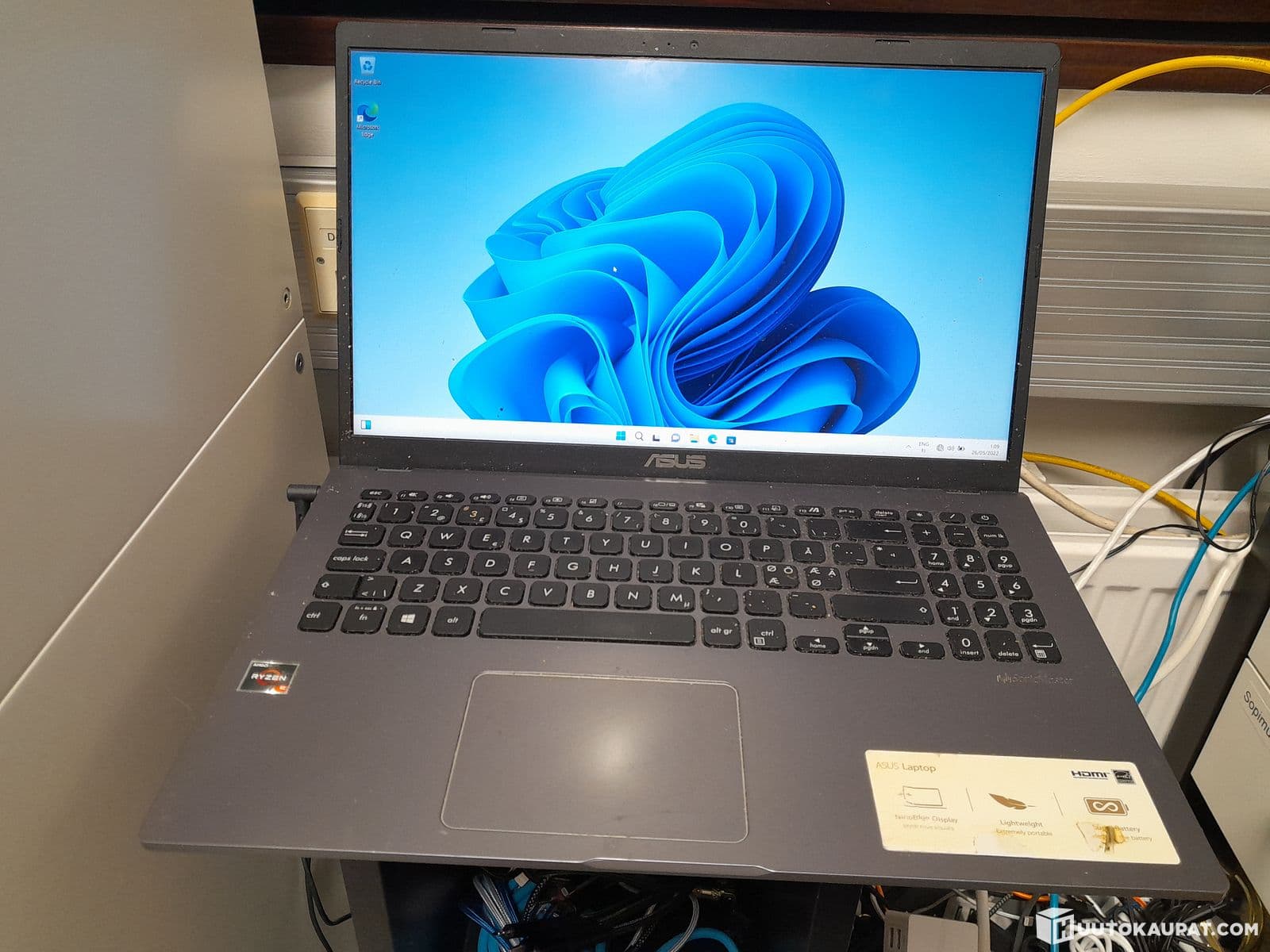 Asus Notebook M509D Laptop, Ryzen5 8GB / 500GB, Vantaa