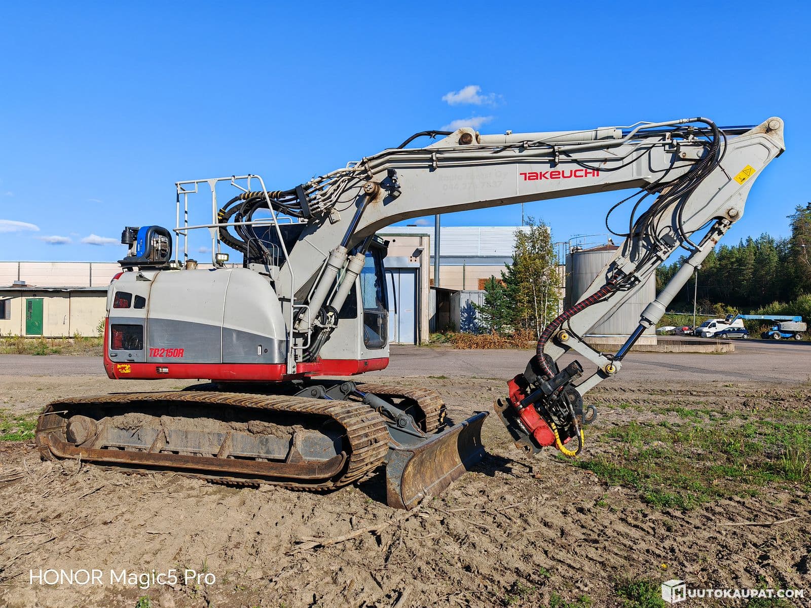 Takeuchi TB2150R compact excavator, 2023 model