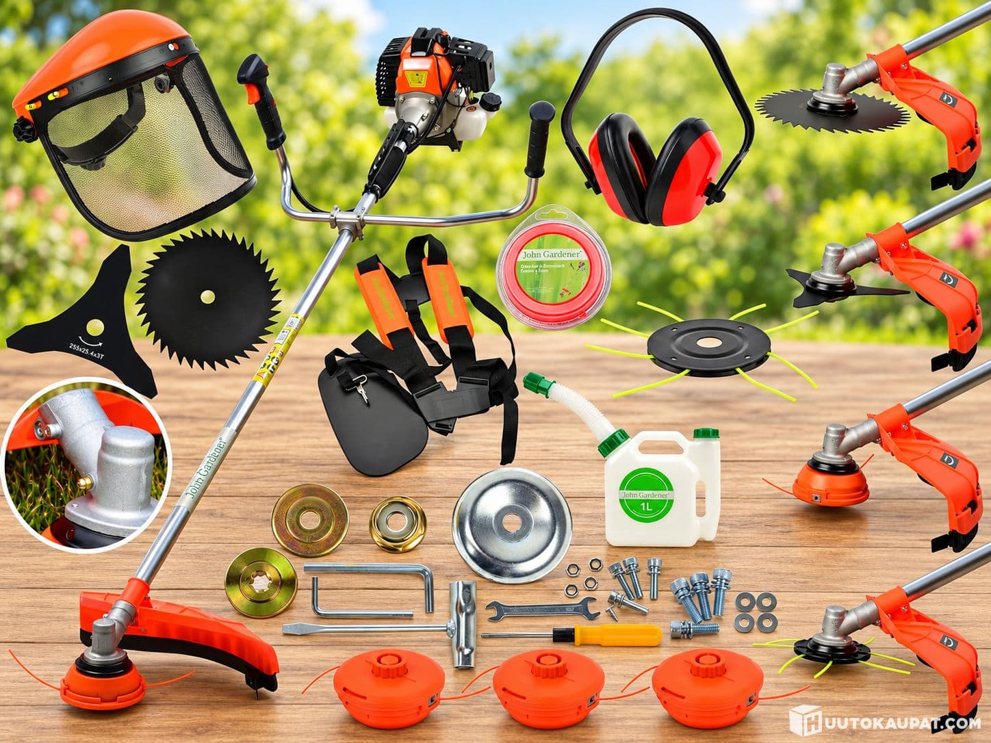 Raivasaw / trimmer with all delicacies 42,7cc Home delivery, Isokyro
