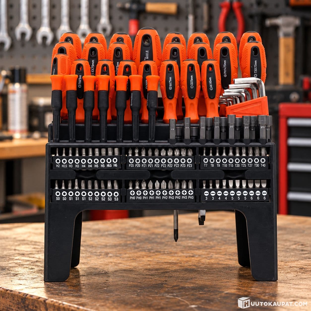 122-Piece Screwdriver and Bit Set