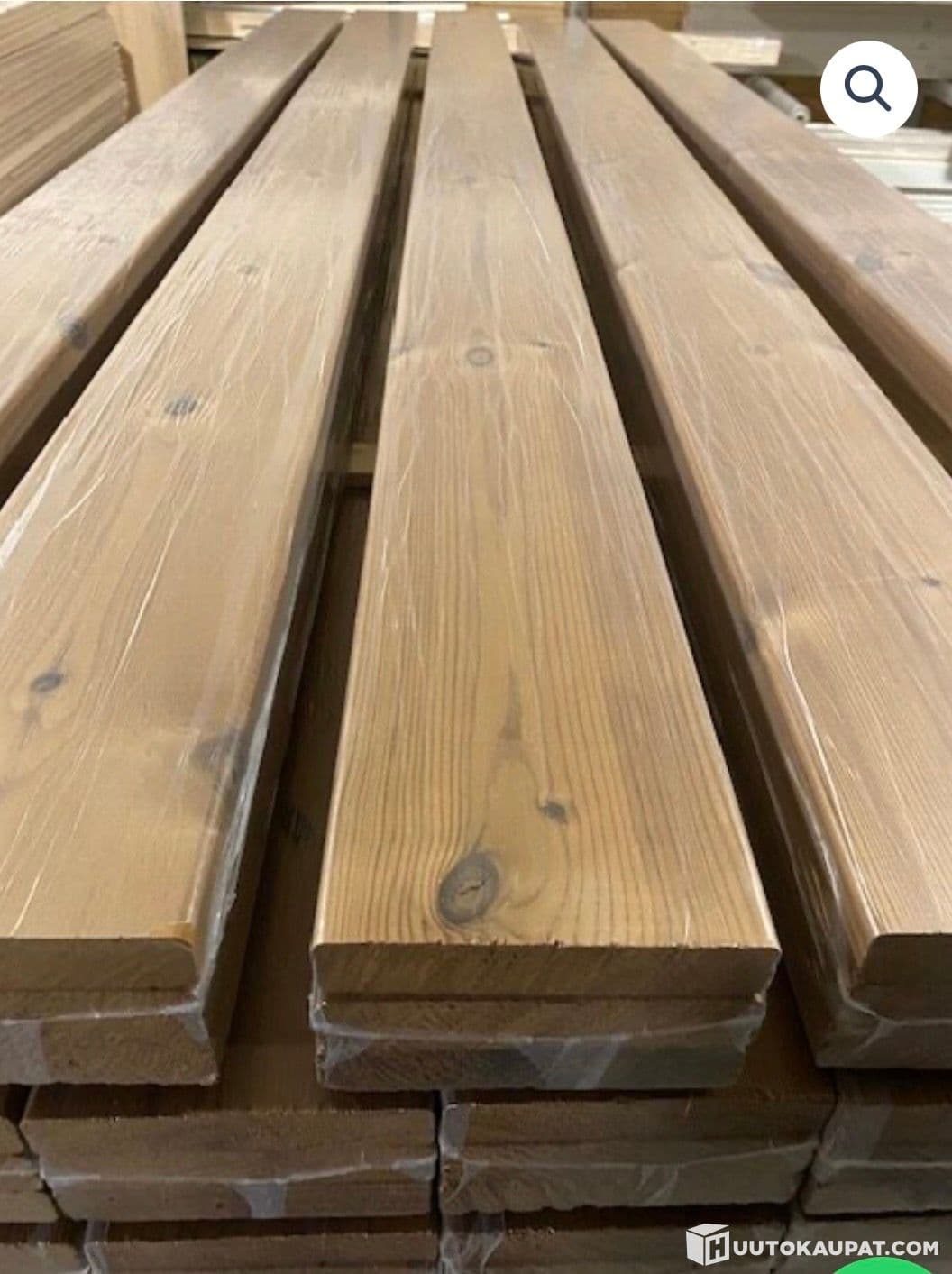 Heat-treated pine board 26x140x2400mm ThermoD 288m², Oulu